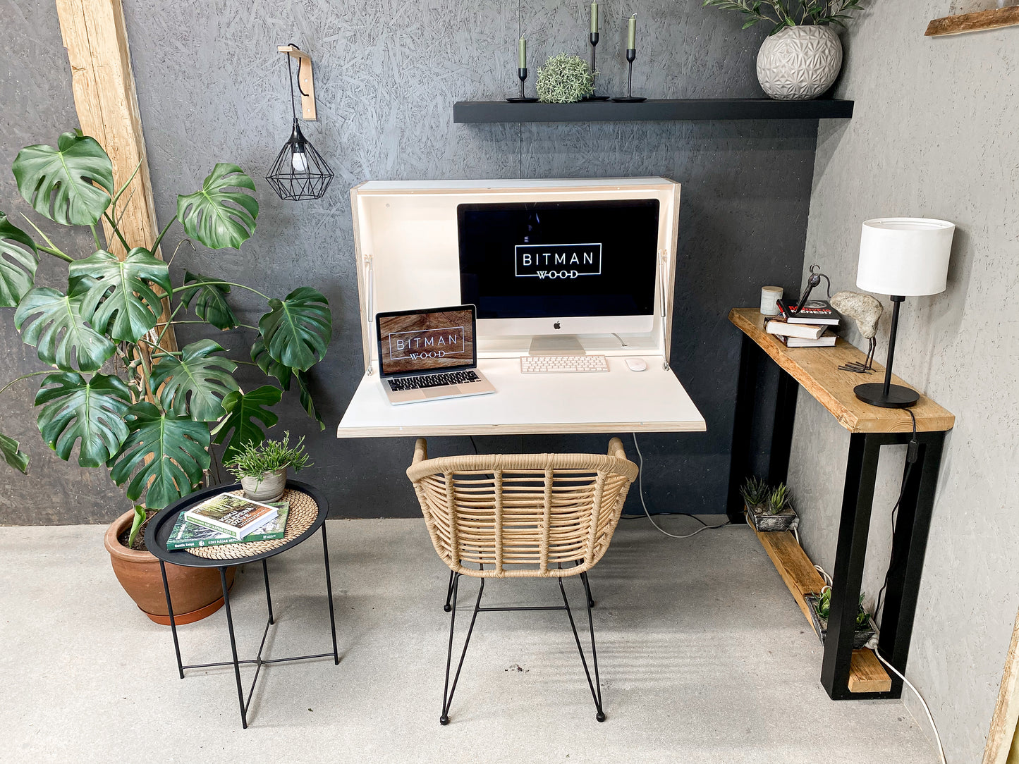 LARGE OFFICE DESK• Premium White