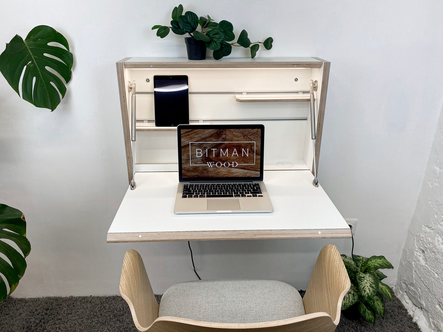 ORIGINAL FOLDING DESK• Premium White