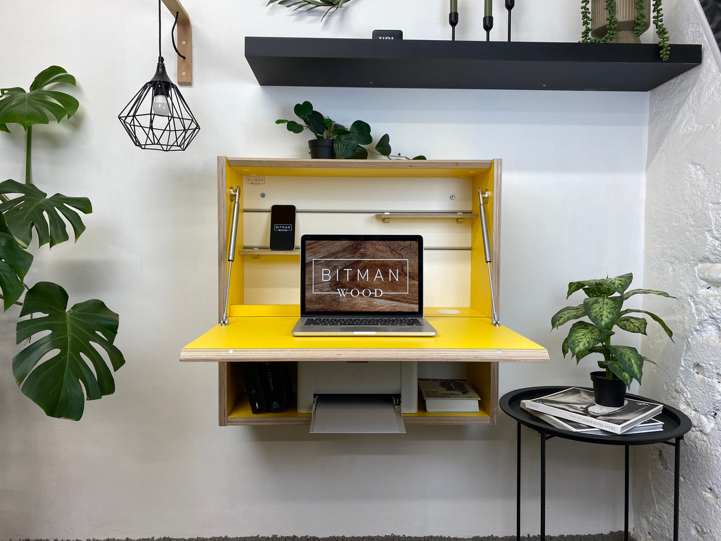 OFFICE DESK• Curry Yellow U163