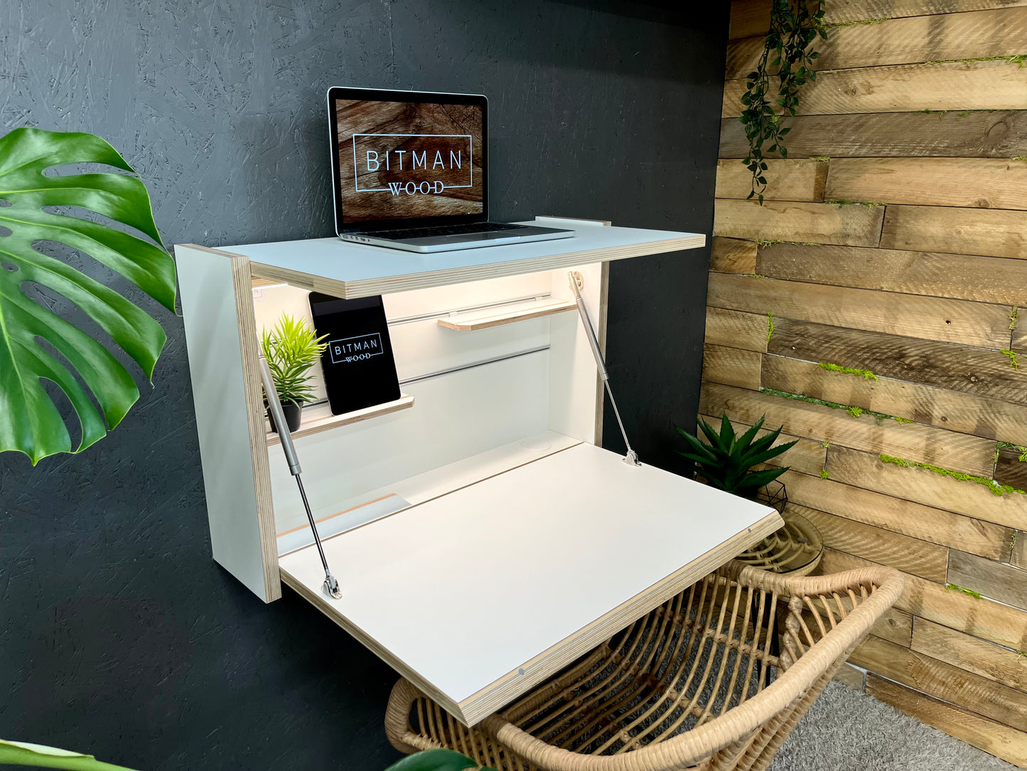 STANDING DESK• Premium White