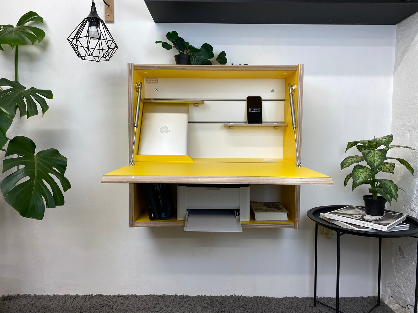 OFFICE DESK• Curry Yellow U163