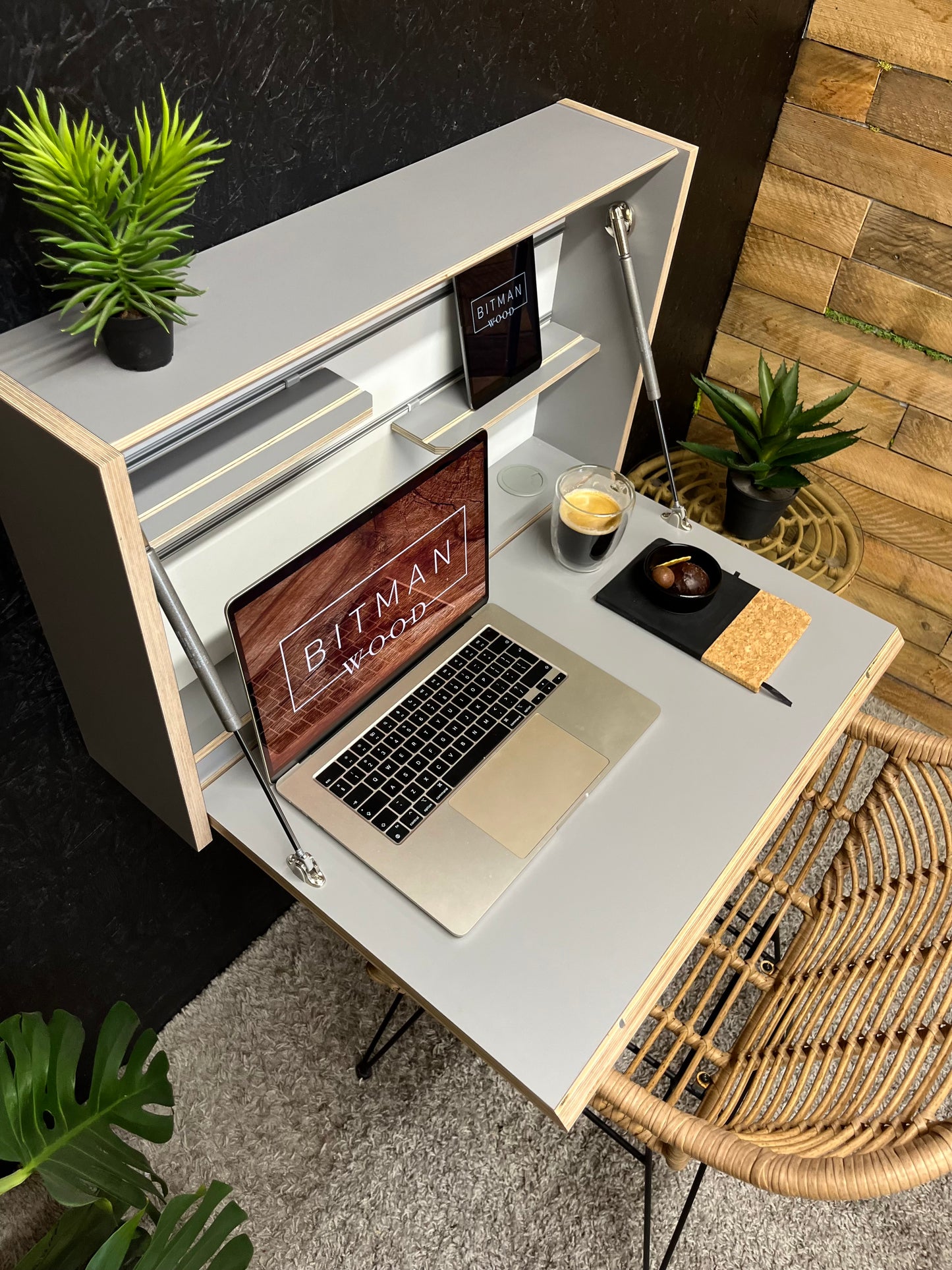 ORIGINAL FOLDING DESK• Arctic Grey U788