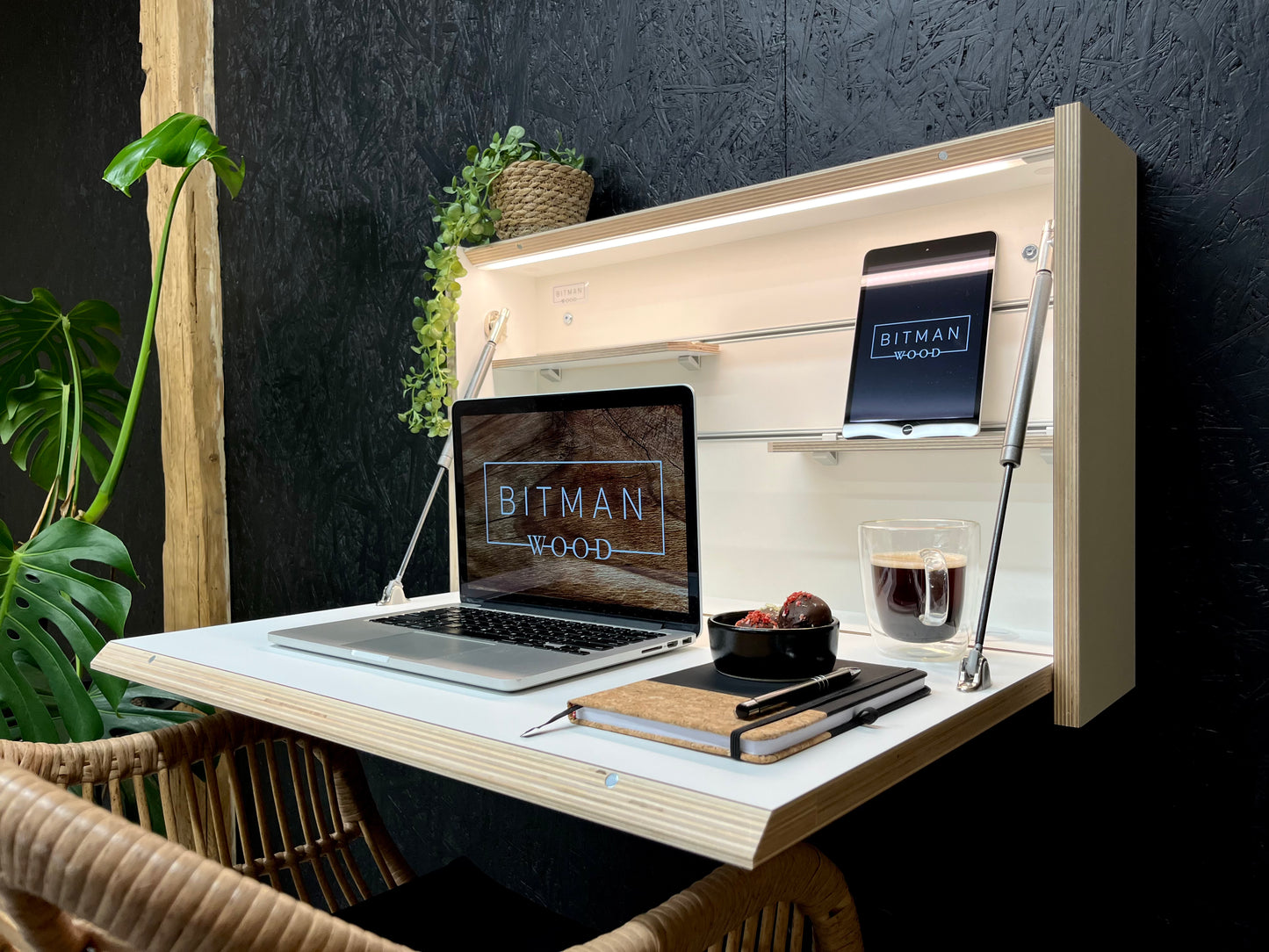 ORIGINAL FOLDING DESK• Premium White