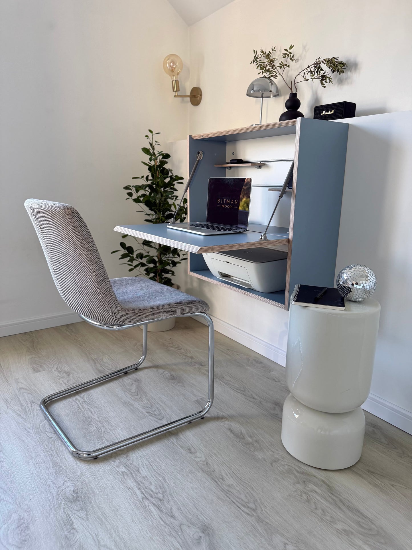 OFFICE DESK• Denim Blue