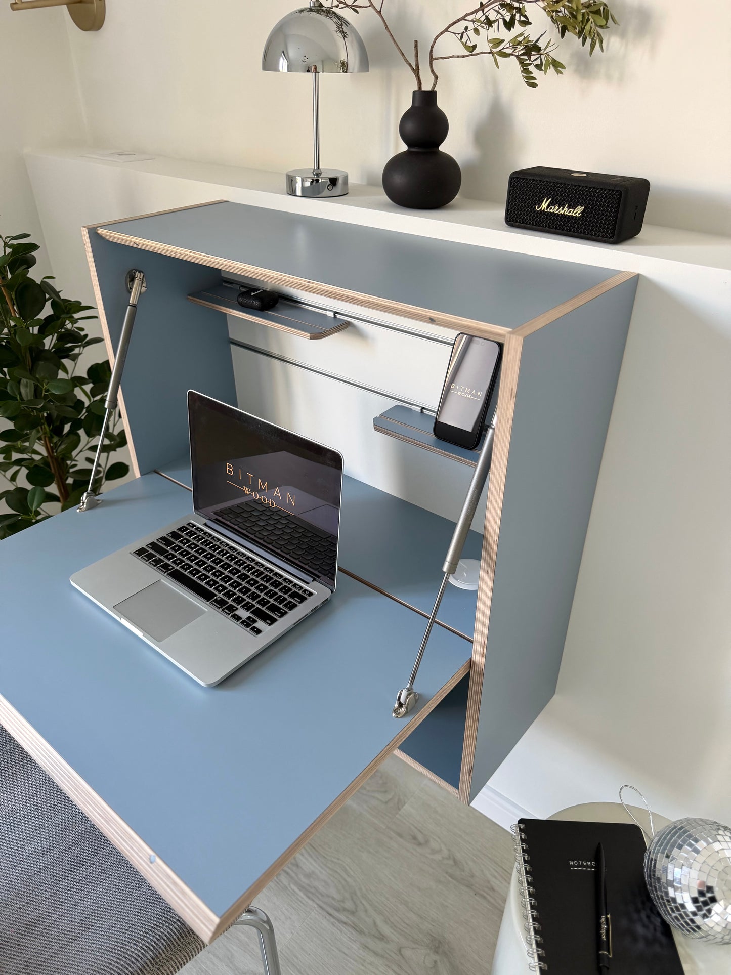OFFICE DESK• Denim Blue