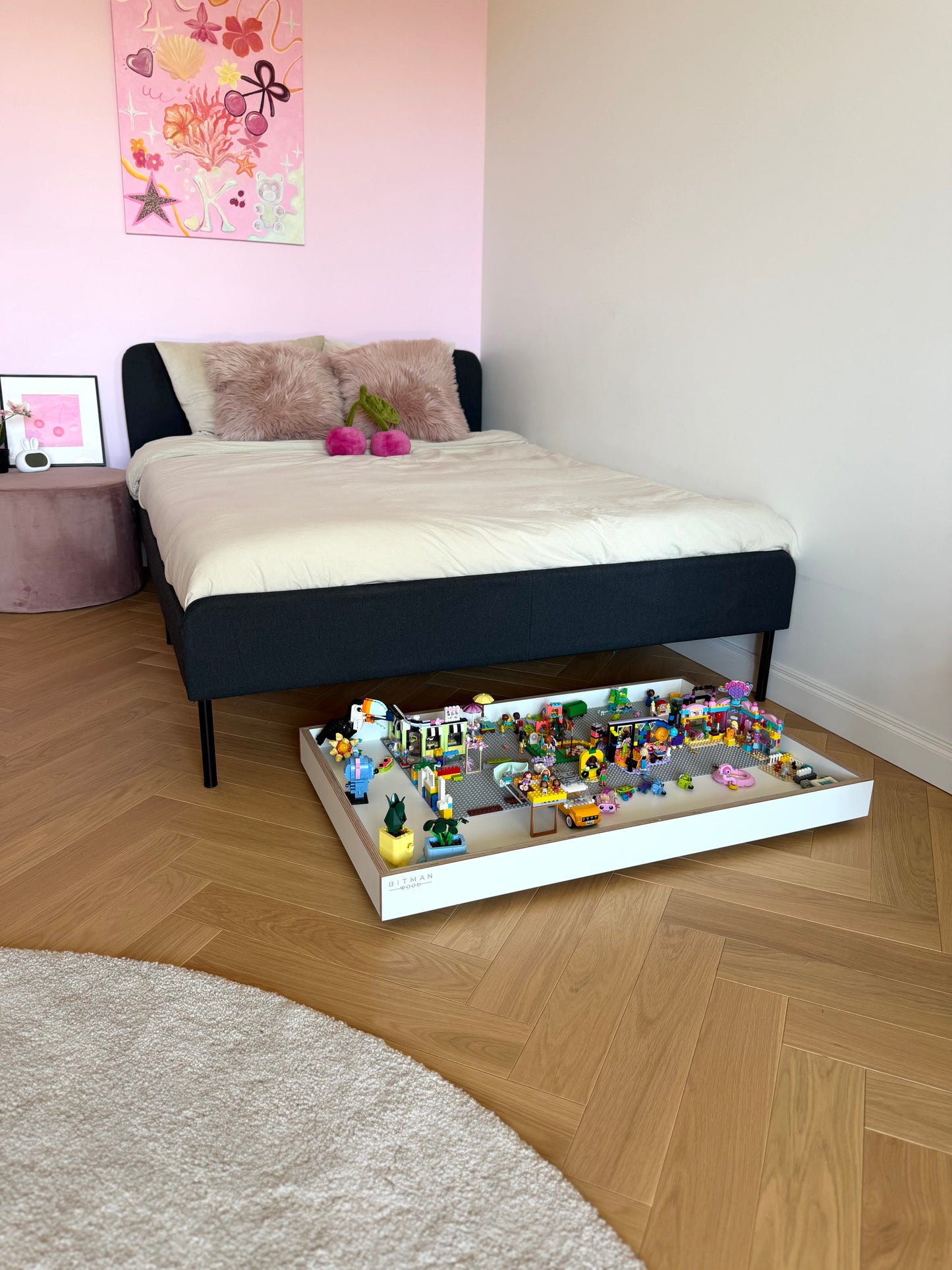 MOBILE PLAY TRAY• White