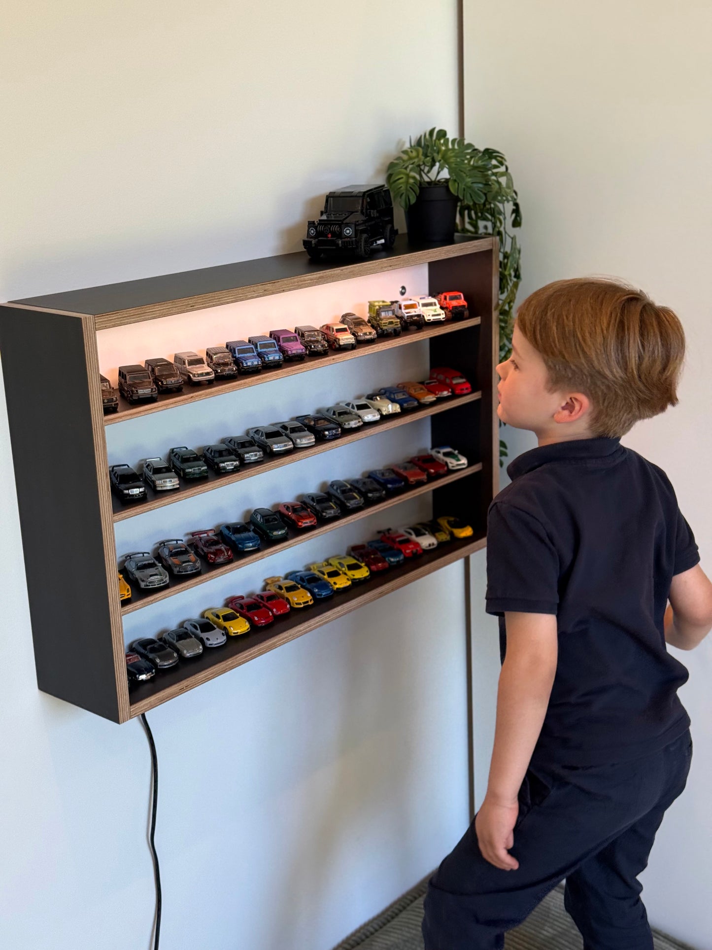 COLLECTOR SHELF• Black