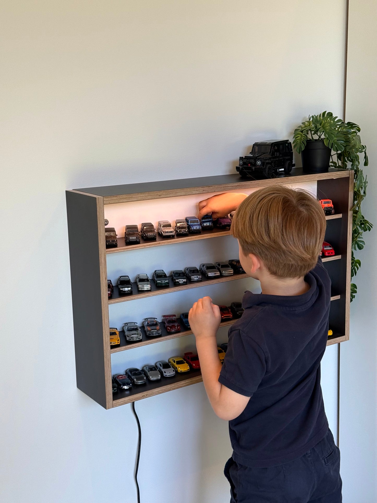 COLLECTOR SHELF• Black