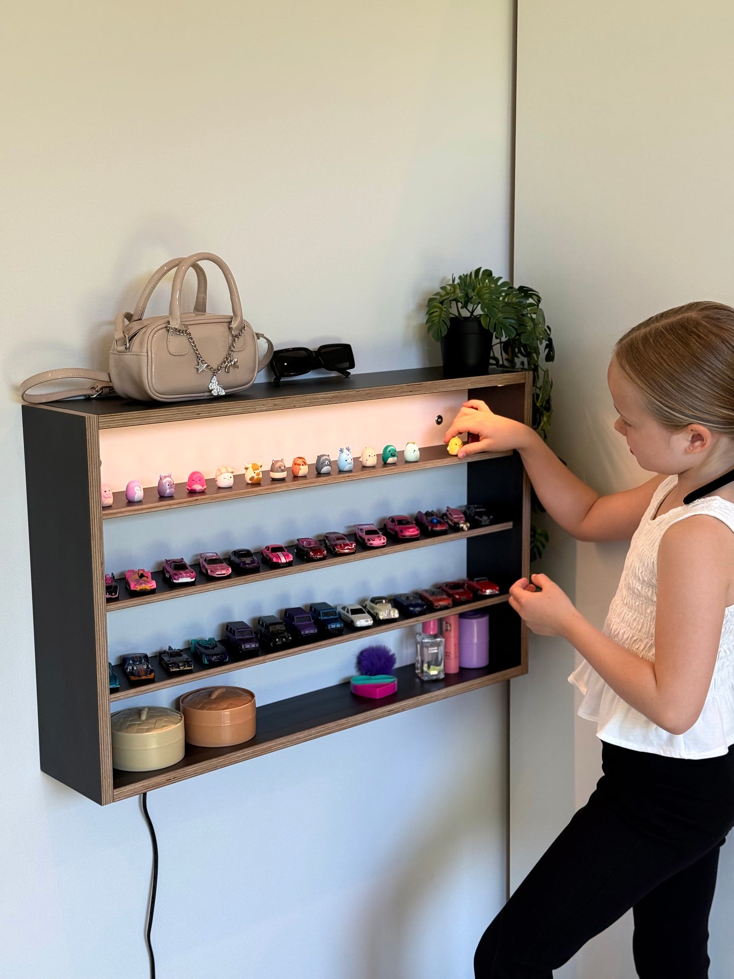 COLLECTOR SHELF• Black
