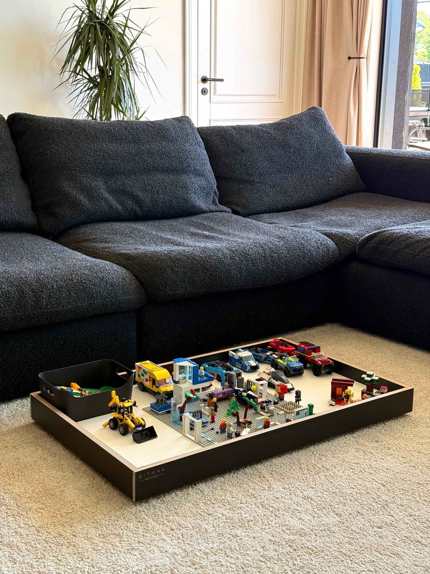 MOBILE PLAY TRAY• Black