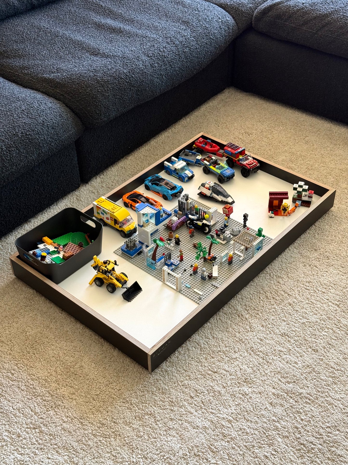 MOBILE PLAY TRAY• Black