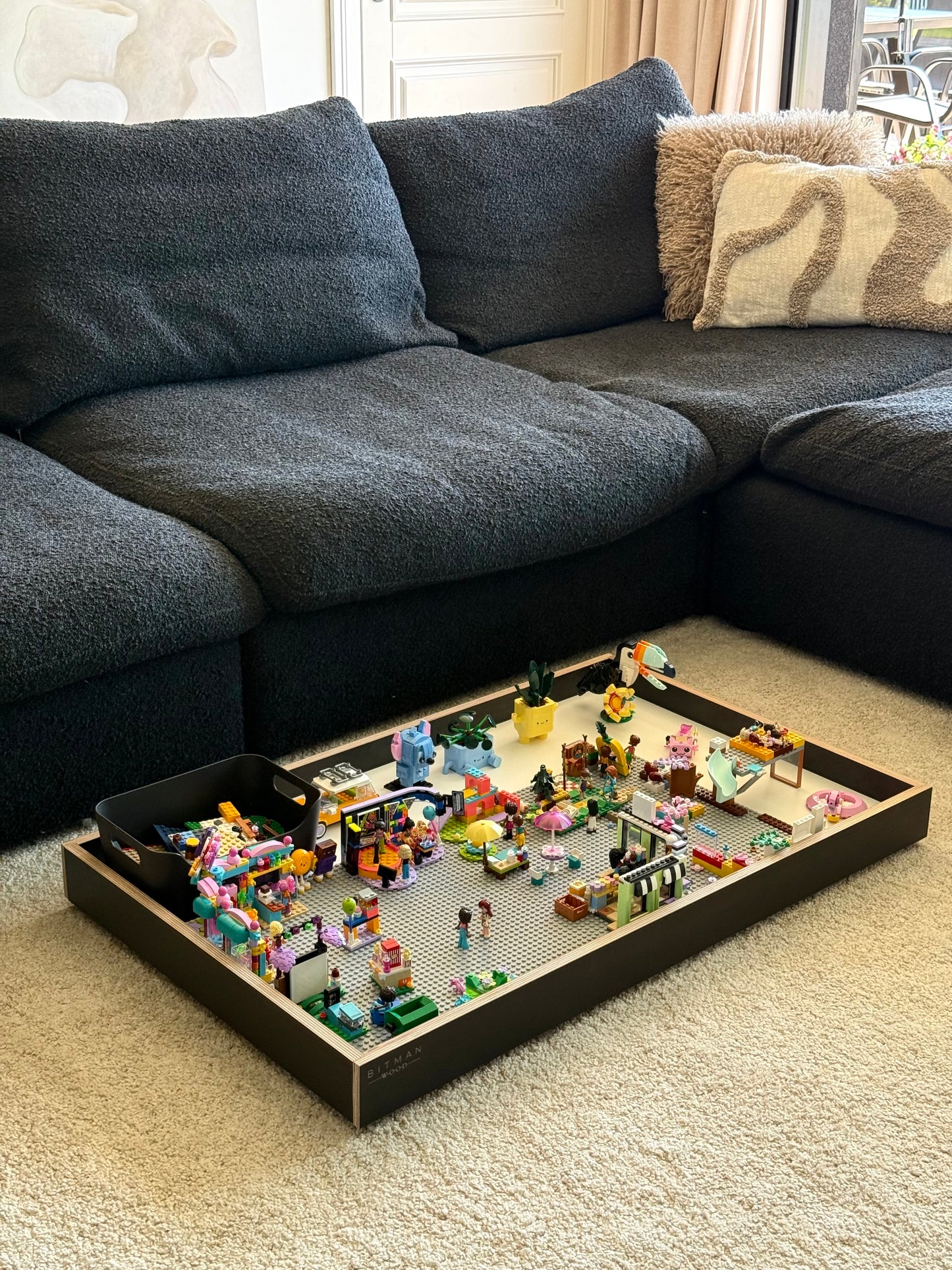 MOBILE PLAY TRAY• Black