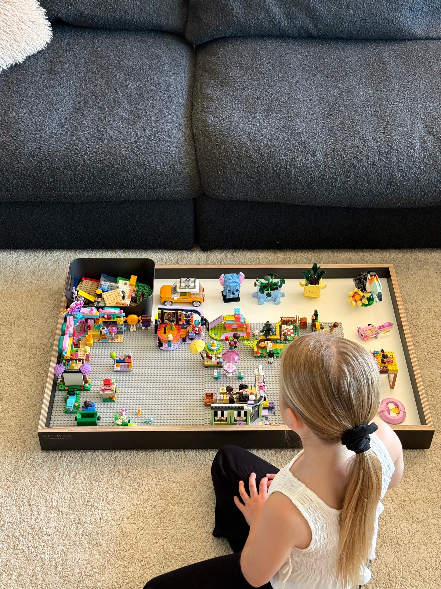 MOBILE PLAY TRAY• Black