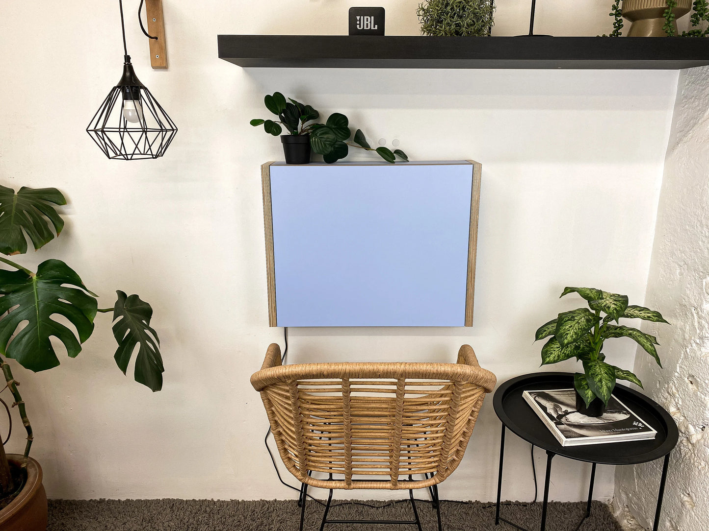 SMALL FOLDING DESK• Denim Blue
