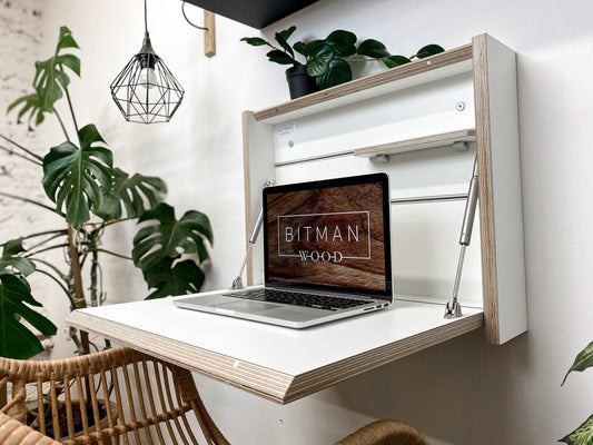 SMALL FOLDING DESK• White