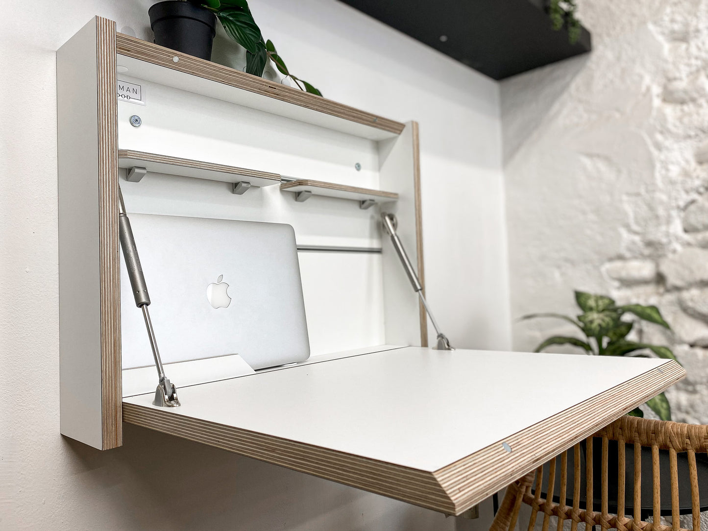SMALL FOLDING DESK• White