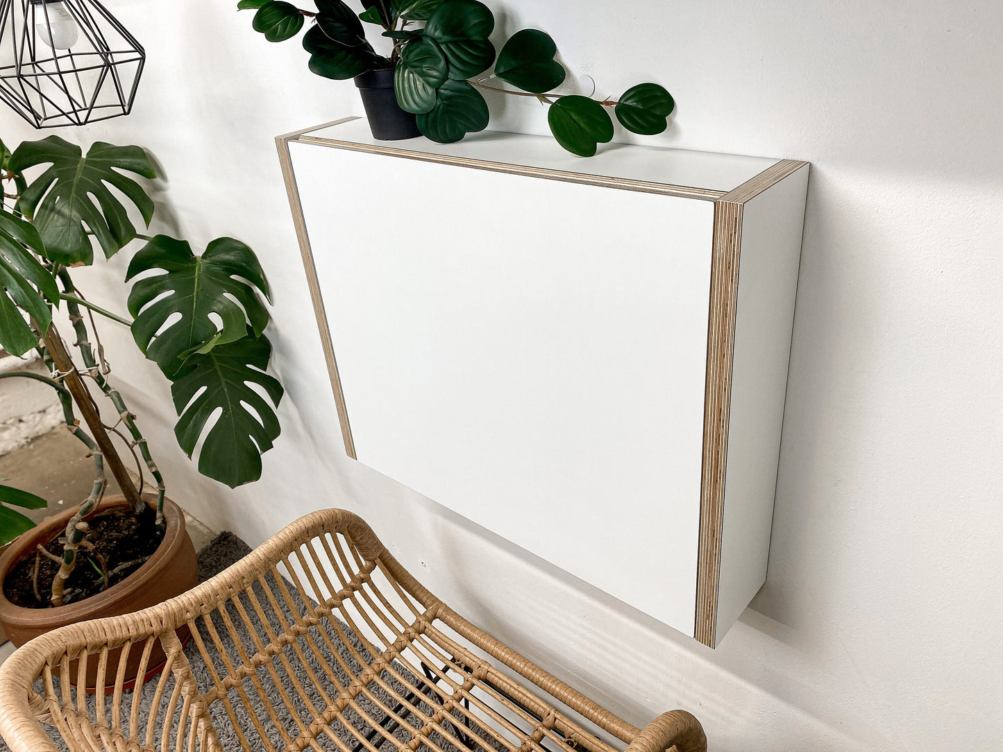SMALL FOLDING DESK• White