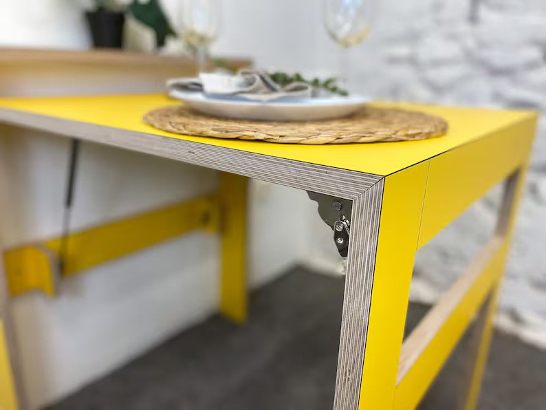 DINING TABLE• Curry Yellow
