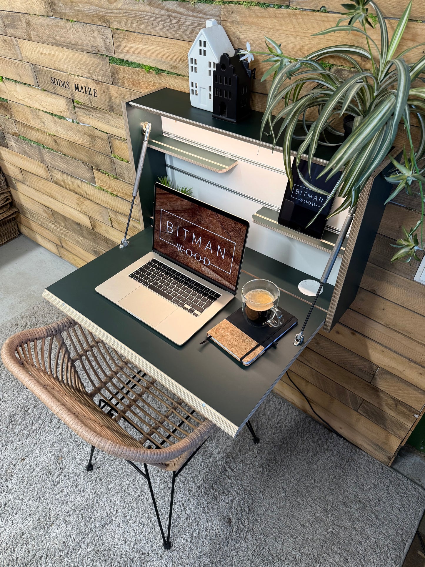 ORIGINAL FOLDING DESK• Fir Green