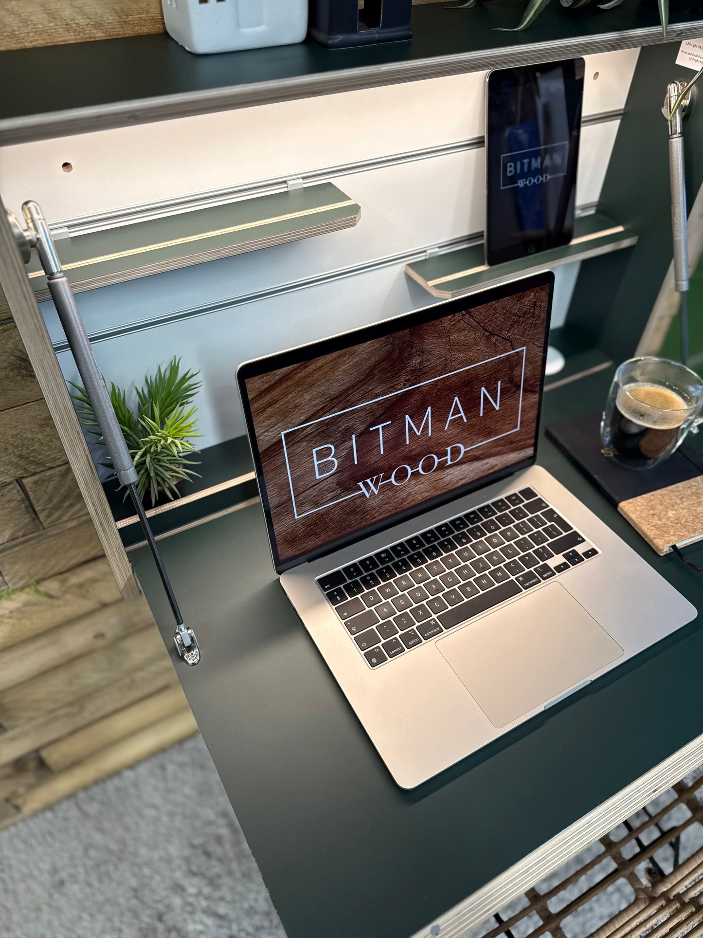 ORIGINAL FOLDING DESK• Fir Green