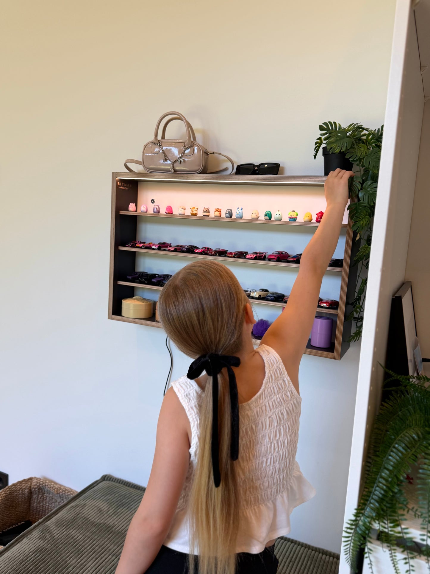 COLLECTOR SHELF• Black