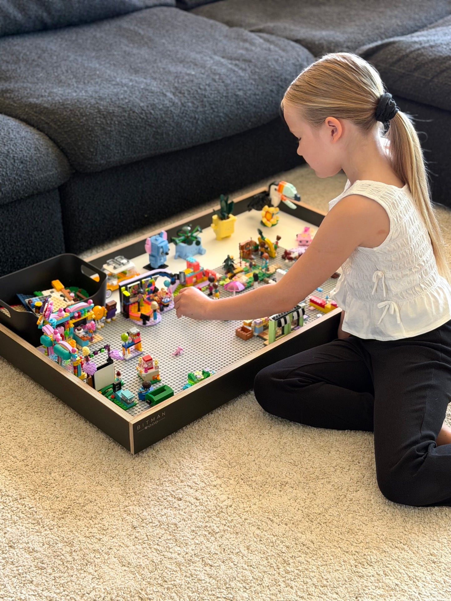 MOBILE PLAY TRAY• Black
